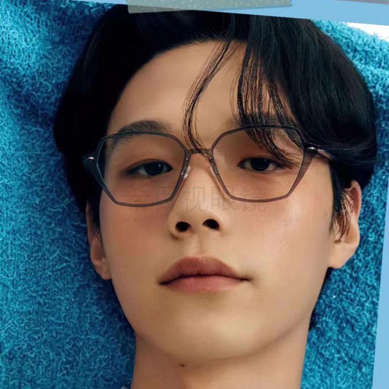 超轻纯钛眼镜林德6621陈小春同款