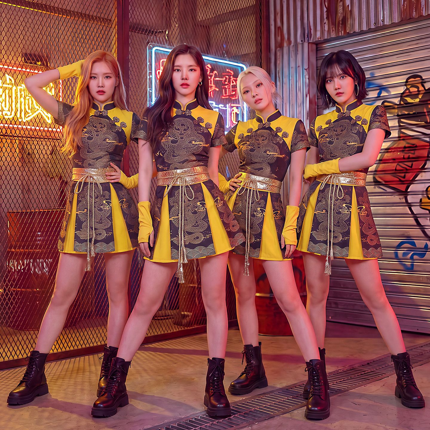 kpop女团演出服套装国潮舞蹈