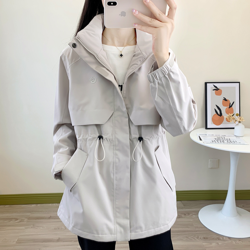 探拓防风防水保暖女秋季外套