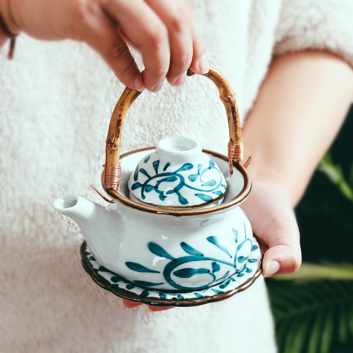 日式复古海鲜汤壶陶瓷炖日韩料理