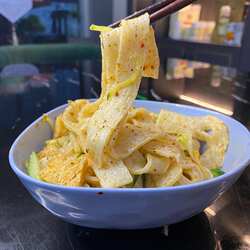 徐州第正宗特色面食邳州一家擀面皮真空包装零添加江浙沪十份包邮