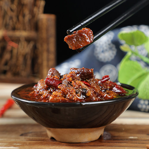 广西特产黄后牛肉酱五种口味