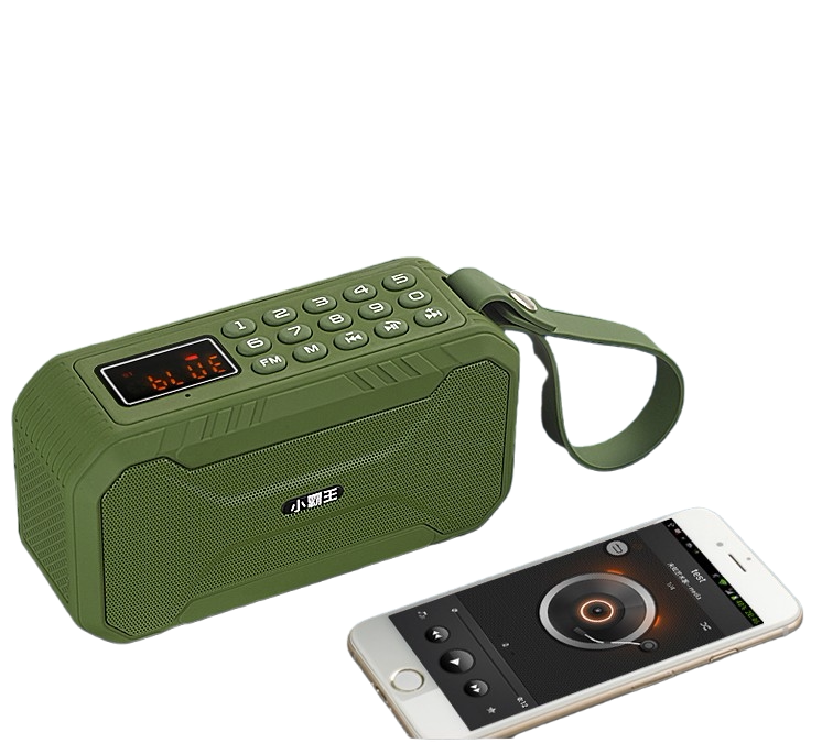 subor/小霸王 w21蓝牙音响你大声携u盘插卡智能收音机6户外运2024