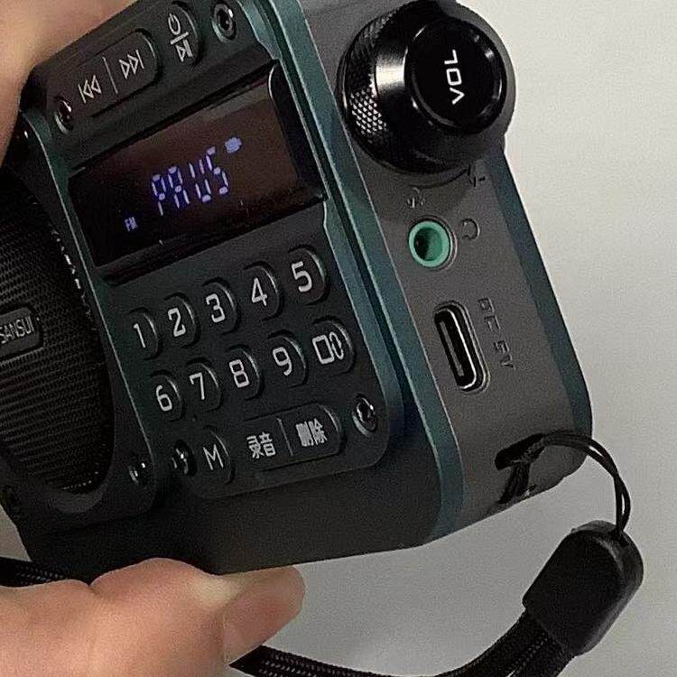 2024山水F22收音机蓝牙小音响一体录音老人专用高端插卡音响歌曲9