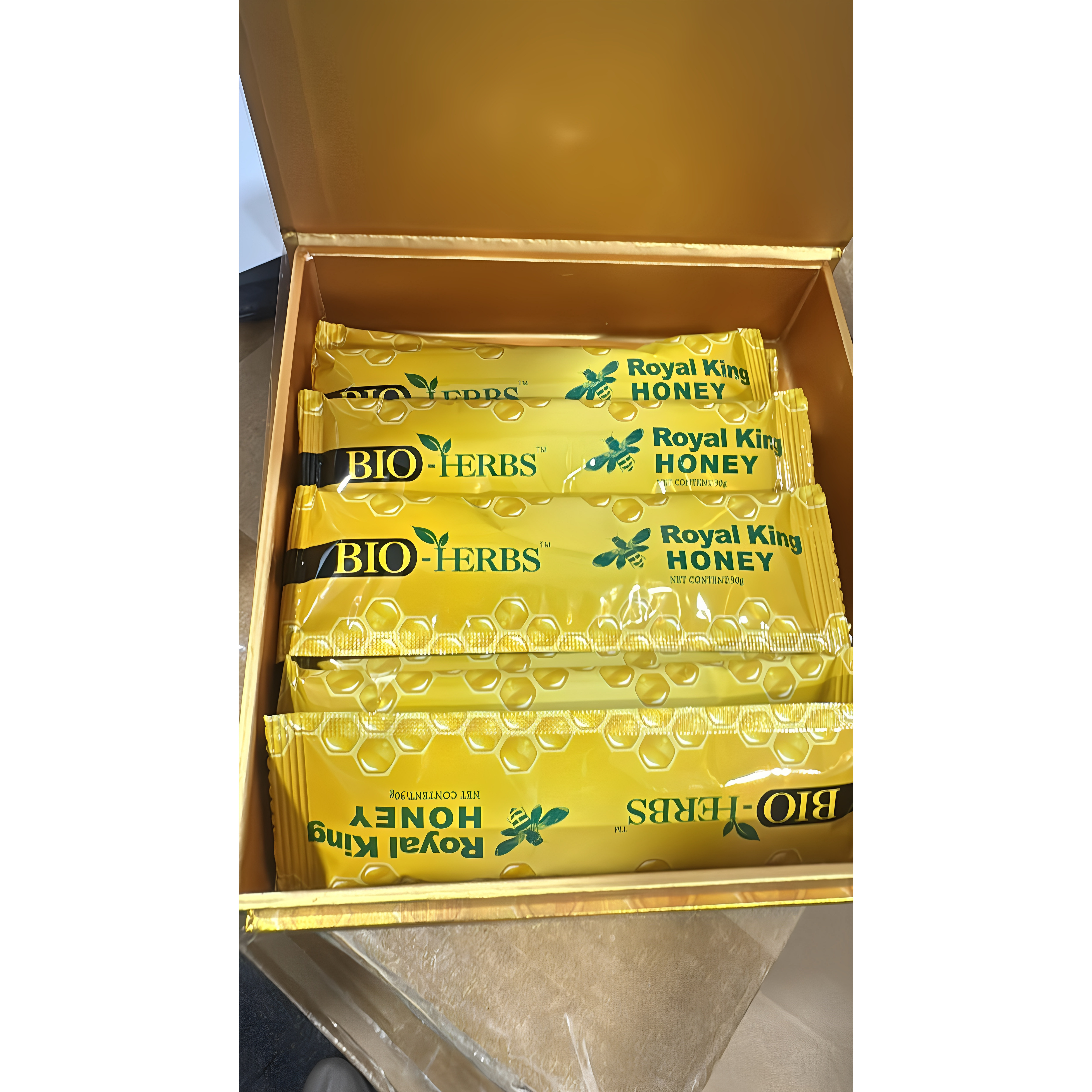拼邮/直邮马来西亚BIO-HERBS东革阿里皇家蜂蜜滋补补品30g*10袋