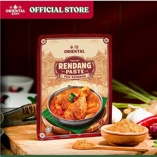 包邮马来西亚 华阳仁当咖喱酱 ORIENTAL RENDANG PASTE 100g