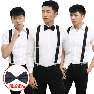 合唱团演出白衬衫男长袖商务职业正装青年韩版修身新郎伴郎服装