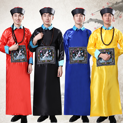 租古装清朝官服朝珠一品