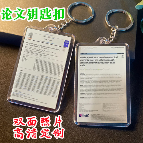 【老师推荐】论文钥匙扣选这家