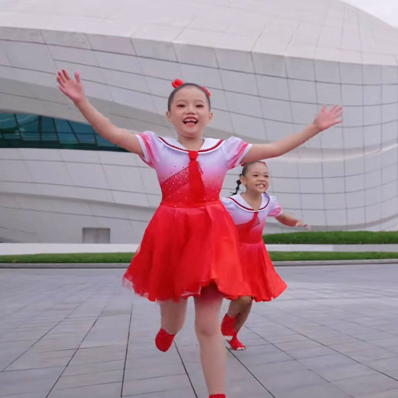 六一儿童少先队员中小学生演出服女红领巾国庆大合唱舞蹈表演服装,童装/婴儿装/亲子装,儿童演出服,淘宝优惠券,粉丝福利购,淘宝优惠卷