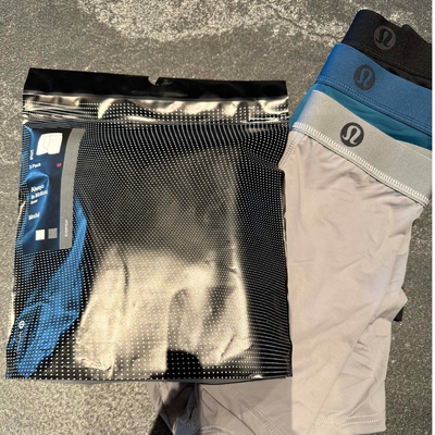 正品lululemon男士内裤运动底裤