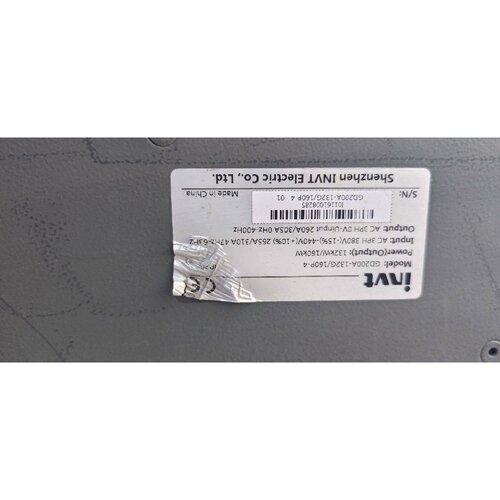 溢价-议价议价议价英威腾132kw变频器GD200A132G160P4没议价议价