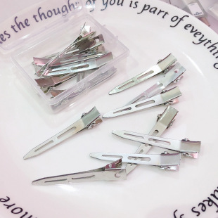 BJD6分小布娃制作假发辅助定位夹子马海毛滩羊毛牛奶丝辅助发夹子