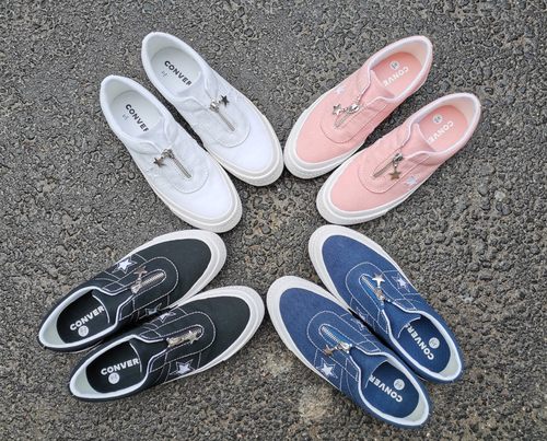 拉链很漂亮~匡威女款一脚蹬564204C，564205C，564206C，564207C