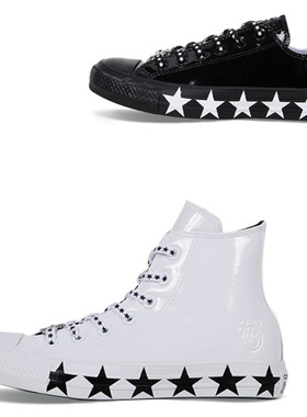 匡威Converse X MILEY CYRUS麦莉粒联名漆皮板鞋563719C 563720C