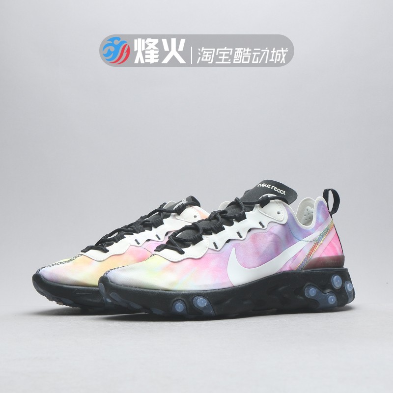 ·é»ðÌåÓýNIKE REACT ELEMENT 55 ²ÊºçÔúȾ ÐÝÏÐÅܲ½Ð¬ CJ6896-901
