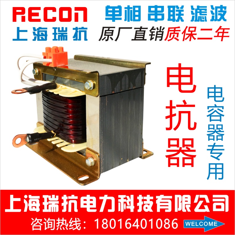 电容器单相串联电抗器RECON瑞抗