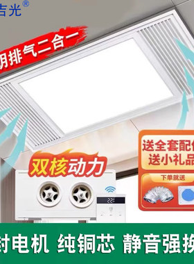 集成吊顶换气扇照明二合一排气扇