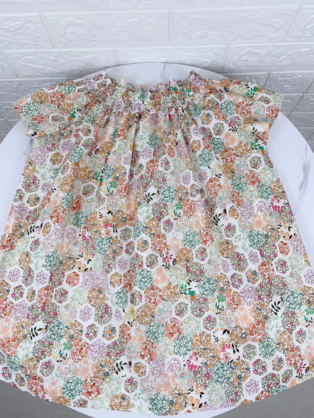 法国儿童连衣裙夏季短袖