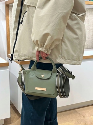 【大L外贸专享】手提斜挎饺子包