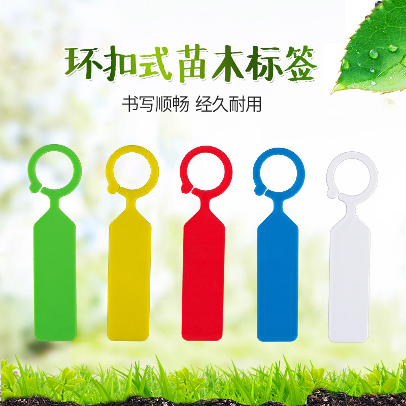 金农苗木葡萄西瓜环扣大树植物标签吊牌花卉标签记号卡标记牌挂签