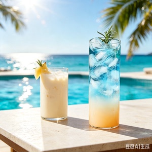 ins耐热玻璃薄底长饮杯柯林牛奶直身杯绿茶双层观山开水杯直筒杯