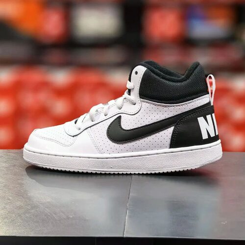 【奥莱】Nike/耐克Court Borough中帮复古运动百搭板鞋839977-101