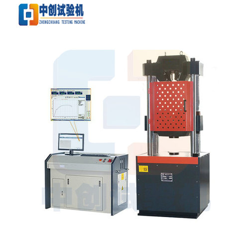 绝缘鱼尾板抗压试验机  WE-W600B微机屏显万能试验机 测试仪