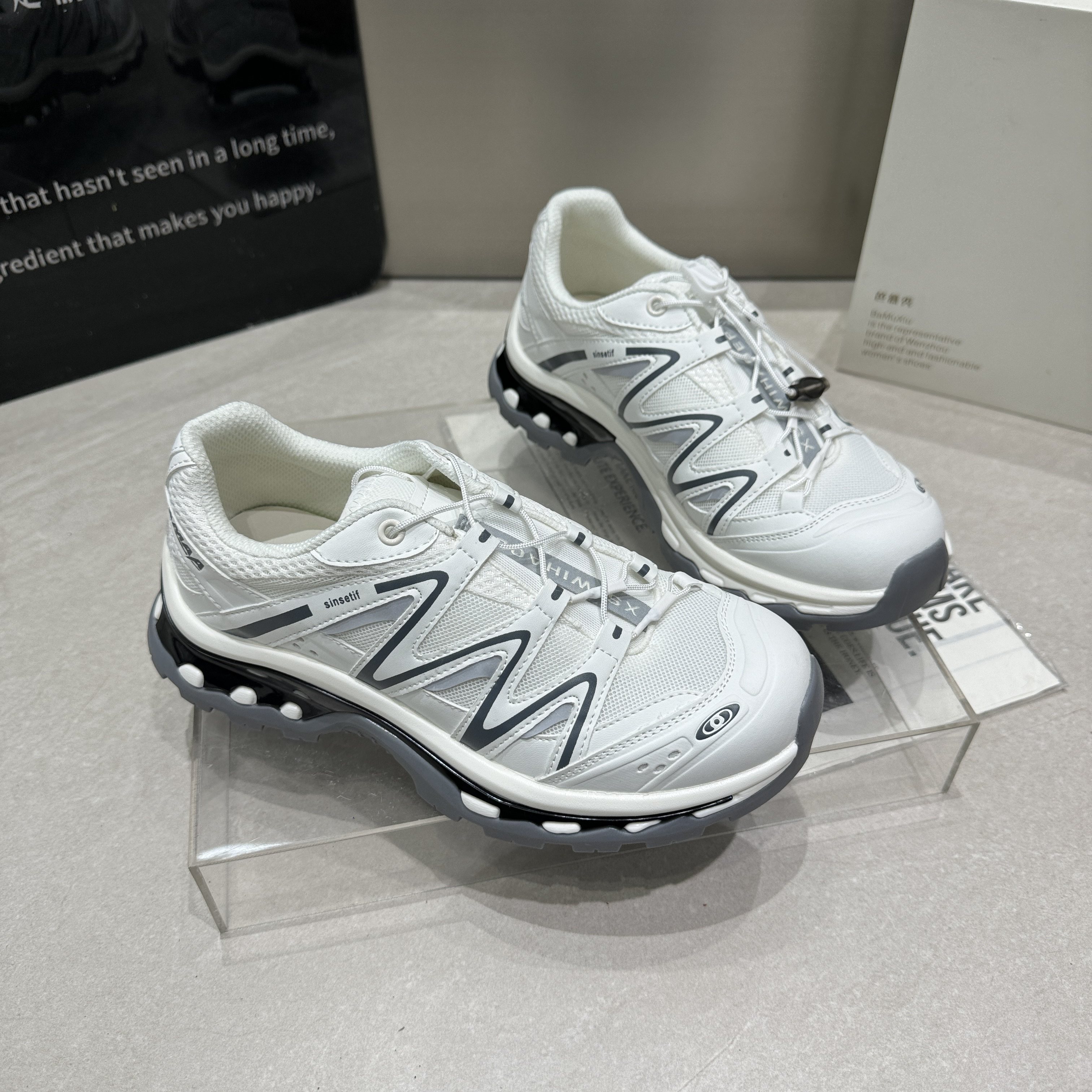 芭慕秀2026春季新款真皮网面透气厚底增高百搭休闲女鞋运动老爹鞋,女鞋,时尚休闲鞋,淘宝优惠券,粉丝福利购,淘宝优惠卷