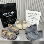 玛丽珍勃肯鞋 TTYY2026春季 单鞋 磨砂真皮豹纹厚底百搭休闲女鞋 新款