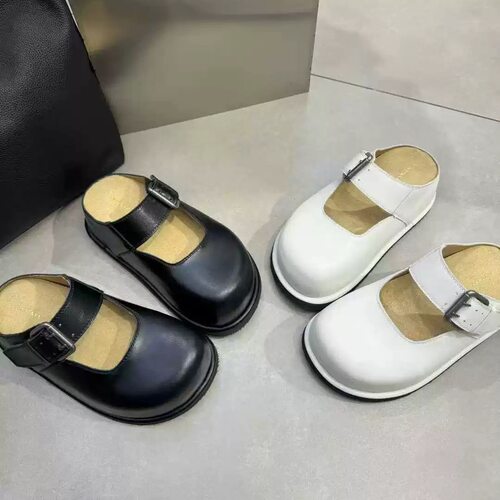 TTYY2026春季新款真皮厚底松糕小个子增高玛丽珍鞋单鞋女鞋勃肯鞋