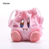 Милые салфетки, сумка для хранения, розовый мешочек, на шнурках