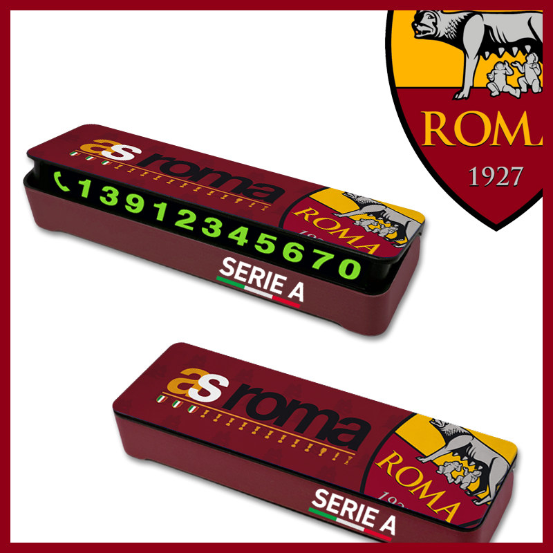 罗马roma托蒂totti周边挪车牌停车号码手机电话意甲足球米兰意甲图片