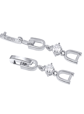 百搭精致真金电镀铜镶钻加长尾链手链延长链项链延长扣饰品配件