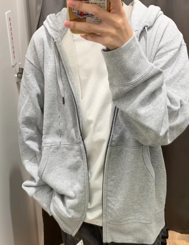 连帽法兮百搭休闲宽松卫衣