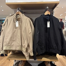 春季男装女装哈灵顿茄克外套立领长袖拉链休闲宽松夹克上衣484610