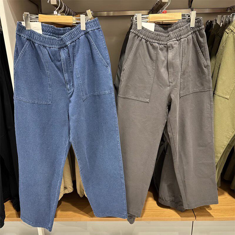 九分裤休闲宽松棉质休闲裤