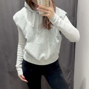 宽松卫裤 阔腿裤 直筒裤 连帽卫衣无袖 474468 女装 477863 运动宽腿裤