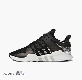 Adidas/阿迪达斯 EQT耐磨防滑低帮运动休闲鞋白黑色BY9585