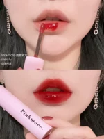 Цветочный храм Pinkmore Hydramal Secret Mirror Mircor Light Lip Tube 08 Женница Студент Глянт Губа HEL 06 Краситель губы твердые увлажнение