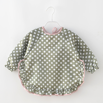 女童薄款吃饭防脏罩衣