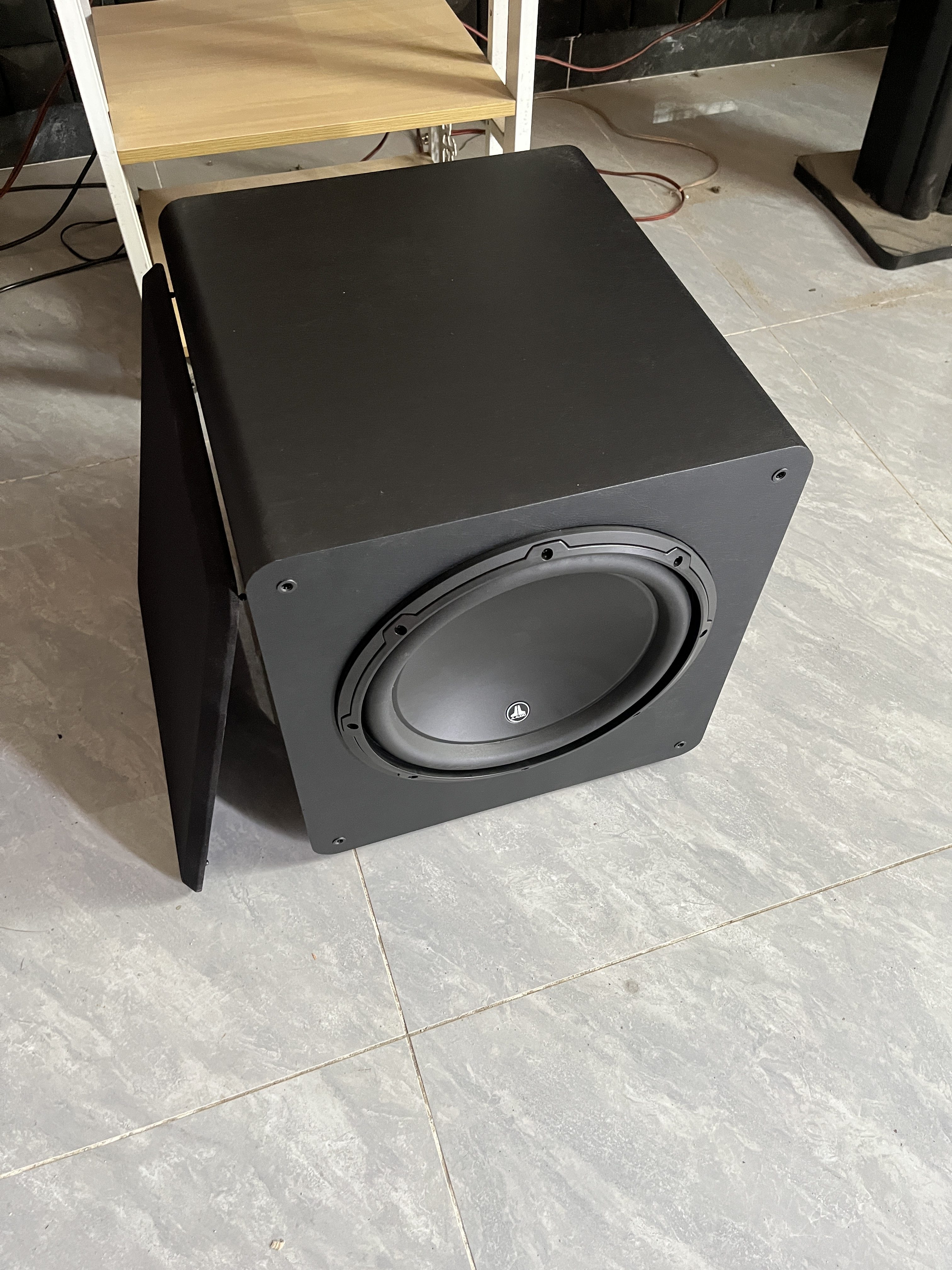 捷力JL 12W3 大功率12寸有源超重低音炮音响家庭影院通用震撼大炮