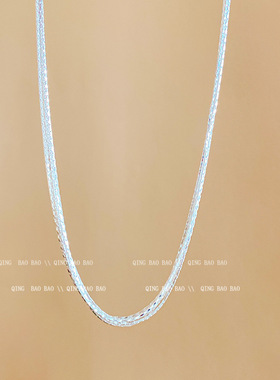 简约多层线条ins风项链女通勤百搭设计感小众气质高级感项饰