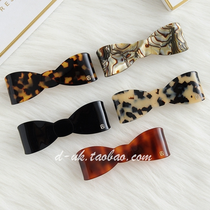 法国亚历山大发饰基础蝴蝶结发夹