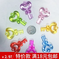 Đồ chơi Đá quý Kim cương Màu acrylic Mặt dây chìa khóa lớn Phụ kiện đính cườm DIY Phụ kiện bằng nhựa - Handmade / Creative DIY làm đồ dùng mầm non