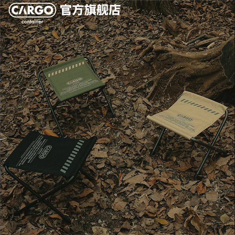 战术夹棉露营折叠马扎CARGO