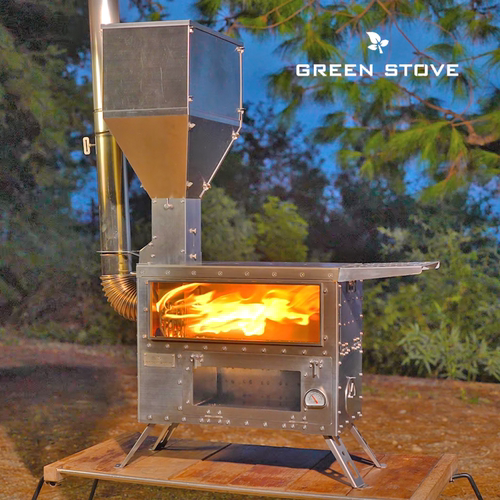 绿炉GreenstoveHori5Max柴火炉