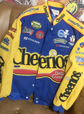 杜戴克2022春秋欧美潮牌男女新衣机车夹棉棒球服加厚夹克