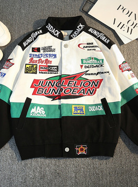 杜戴克2020新款秋冬潮牌洋气外套男女童宽松儿童棒球服潮牌夹克