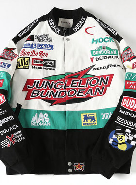 秋冬男士夹克外套工装宽松纯棉拉链长袖立领外穿潮牌休闲